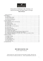 Предварительный просмотр 1 страницы Falcon Predator EVO4+2 Owner'S Manual