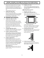 Предварительный просмотр 25 страницы Falcon Professional + User Manual & Installation & Service Instructions