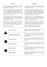 Preview for 3 page of Falcon Rotagang F210 TurfPro Operator'S Manual