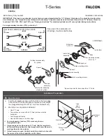 Preview for 1 page of Falcon T Series Installation Instructions Manual