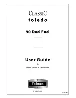 Falcon Toledo 90 Dual Fuel User'S Manual & Installation Instructions предпросмотр