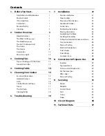 Preview for 2 page of Falcon U110138 - 03 User'S Manual & Installation Instructions