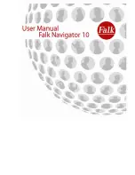 Preview for 1 page of FALK Navigator 10 User Manual