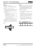 Предварительный просмотр 8 страницы FALK QUADRIVE JF Manual