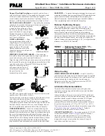 Предварительный просмотр 3 страницы FALK UltraMax FC Installation & Maintenance Instructions Manual