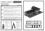 Faller 110092 Manual preview