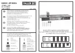 Preview for 1 page of Faller 110131 Manual