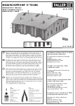 Faller 120281 Manual preview