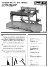 Faller 120291 Manual preview