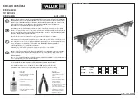 Faller 120535 Assembly Instructions Manual предпросмотр