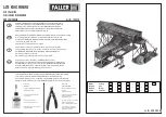 Faller 130470 Manual preview