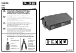 Preview for 1 page of Faller 130522 Manual