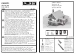 Preview for 1 page of Faller 130570 Manual