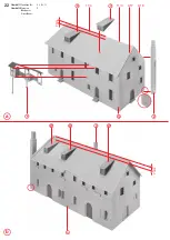 Предварительный просмотр 22 страницы Faller 130816 Assembly Instructions Manual