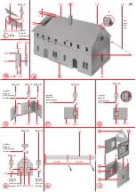 Предварительный просмотр 25 страницы Faller 130816 Assembly Instructions Manual