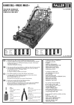 Faller 140425 Manual preview