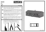 Faller 190774 Assembly Instructions предпросмотр