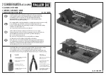 Preview for 1 page of Faller 2 ALLOTMENTS WITH SHEDS Manual