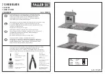 Faller 2 ALLOTMENTS Quick Start Manual предпросмотр