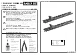 Предварительный просмотр 1 страницы Faller 2 BUMPERS WITH SHEARING BRAKES Quick Start Manual