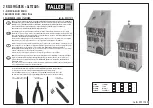 Preview for 1 page of Faller 2 OLD-TOWN RELIEF HOUSES Assembly Instructions Manual