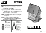 Faller 2278 Quick Start Manual предпросмотр