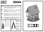 Предварительный просмотр 1 страницы Faller 2281 Assembly Instructions