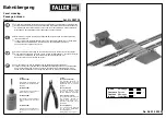 Preview for 1 page of Faller 282730 Manual