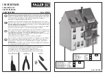 Faller 3 SMALL-TOWN HOUSES Manual preview