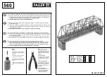 Preview for 1 page of Faller 560 Assembly Instructions