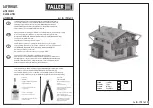 Faller ALPINE HOUSE Quick Start Manual preview