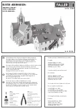 Preview for 1 page of Faller BEBENHAUSEN MONASTERY Assembly Instructions Manual