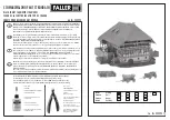 Faller BLACK FOREST FARM WITH STRAW ROOF Manual preview