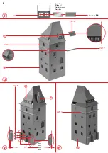 Предварительный просмотр 6 страницы Faller Bran Castle 130820 Assembly Instructions Manual