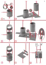 Предварительный просмотр 7 страницы Faller Bran Castle 130820 Assembly Instructions Manual