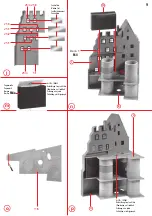 Предварительный просмотр 9 страницы Faller Bran Castle 130820 Assembly Instructions Manual