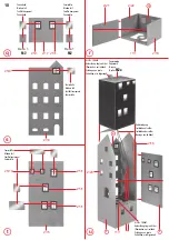 Предварительный просмотр 10 страницы Faller Bran Castle 130820 Assembly Instructions Manual