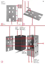 Предварительный просмотр 13 страницы Faller Bran Castle 130820 Assembly Instructions Manual