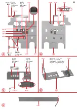 Предварительный просмотр 23 страницы Faller Bran Castle 130820 Assembly Instructions Manual