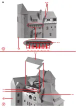 Предварительный просмотр 26 страницы Faller Bran Castle 130820 Assembly Instructions Manual