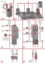 Предварительный просмотр 28 страницы Faller Bran Castle 130820 Assembly Instructions Manual