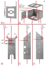 Предварительный просмотр 39 страницы Faller Bran Castle 130820 Assembly Instructions Manual