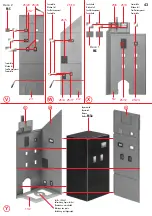 Предварительный просмотр 43 страницы Faller Bran Castle 130820 Assembly Instructions Manual