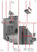 Предварительный просмотр 45 страницы Faller Bran Castle 130820 Assembly Instructions Manual