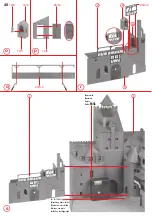 Предварительный просмотр 48 страницы Faller Bran Castle 130820 Assembly Instructions Manual