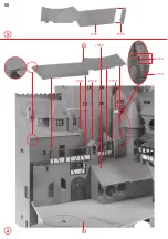 Предварительный просмотр 50 страницы Faller Bran Castle 130820 Assembly Instructions Manual