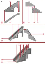 Предварительный просмотр 52 страницы Faller Bran Castle 130820 Assembly Instructions Manual