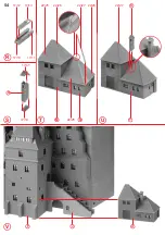 Предварительный просмотр 54 страницы Faller Bran Castle 130820 Assembly Instructions Manual