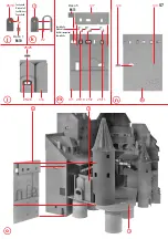 Предварительный просмотр 57 страницы Faller Bran Castle 130820 Assembly Instructions Manual