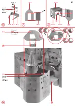 Предварительный просмотр 61 страницы Faller Bran Castle 130820 Assembly Instructions Manual